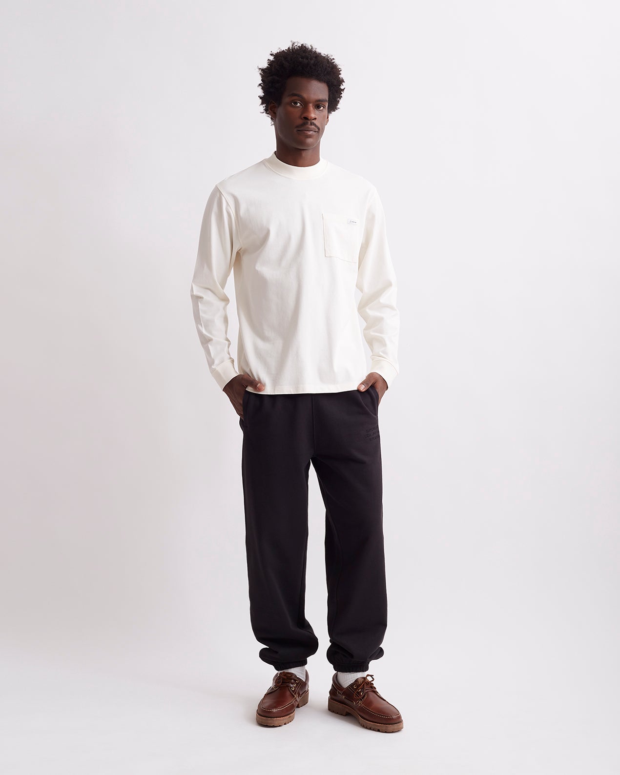 Dekalb Mockneck Long Sleeve Tee | Saturdays NYC (Australia)