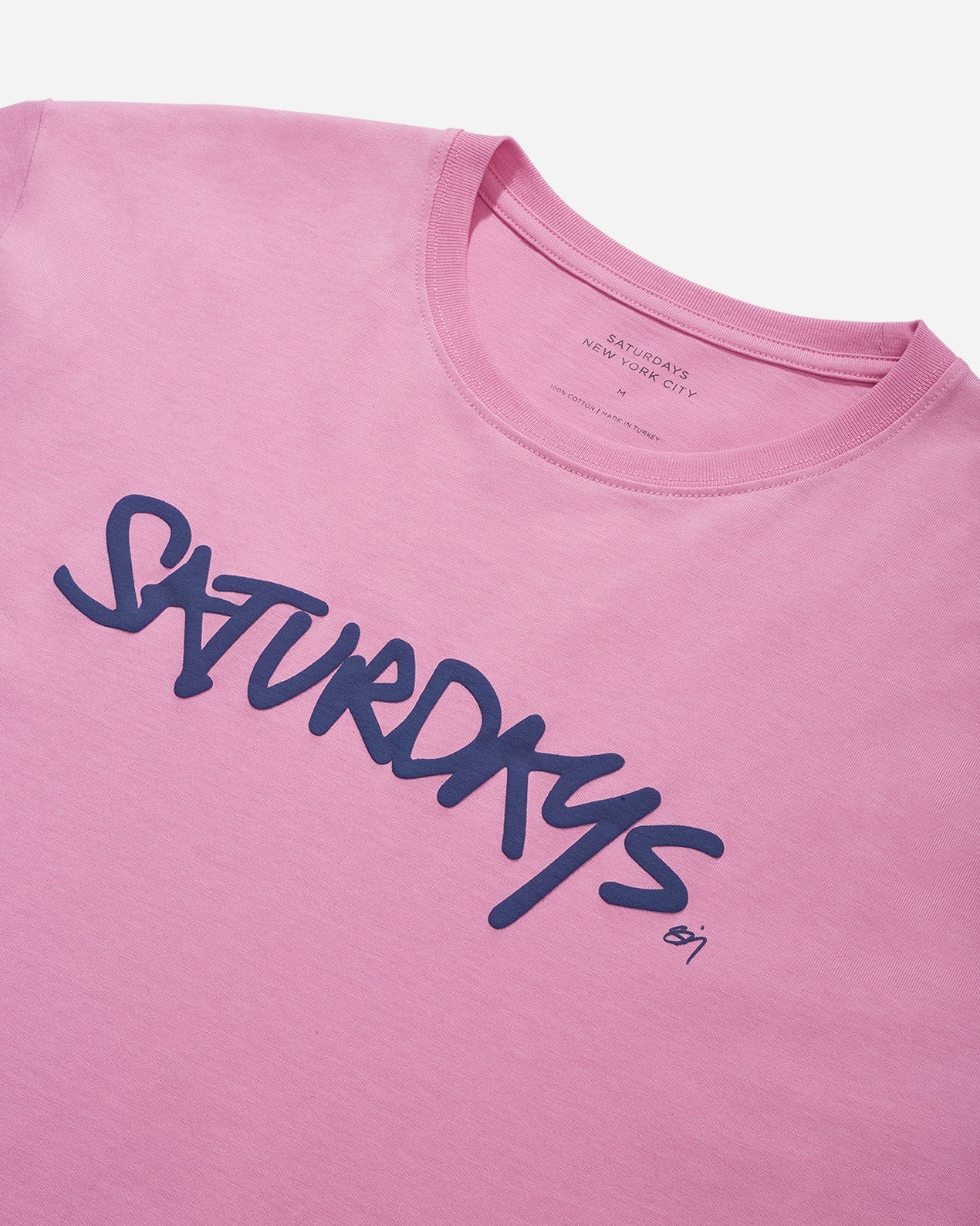 Signature Logo Standard Short Sleeve Tee | Saturdays NYC